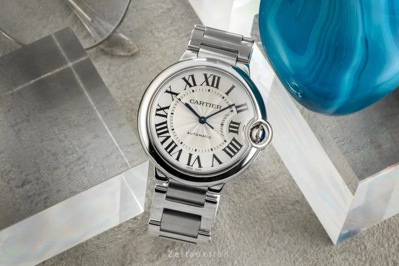 Cartier Ballon Bleu de Cartier steel automatic men's watch W6920046 [2603539]
