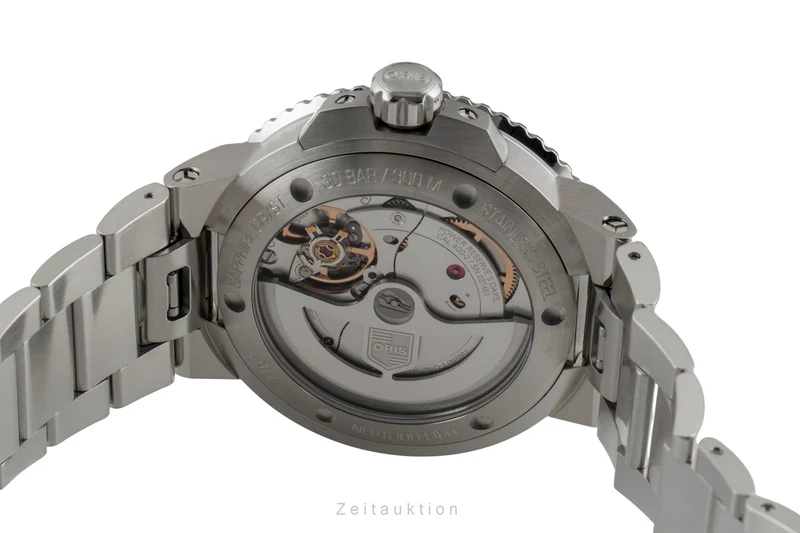 Oris Aquis Date steel automatic men's watch 01 400 7763 4135-07 8 24 09PEB LP: 3500EUR [2603546]