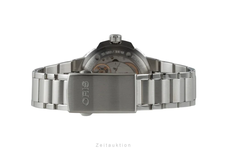Oris Aquis Date steel automatic men's watch 01 400 7763 4135-07 8 24 09PEB LP: 3500EUR [2603546]