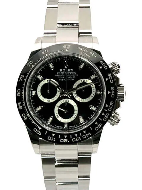Rolex Daytona Edelstahl 116500LN Schwarz