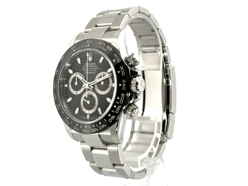 Rolex Daytona Edelstahl 116500LN Schwarz