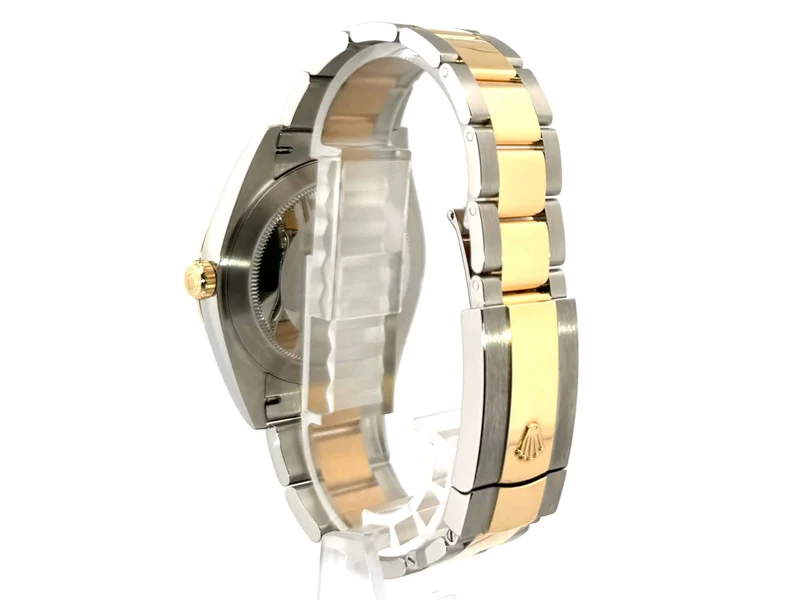 Rolex Datejust 41 Edelstahl Gelbgold 126333 Schwarz