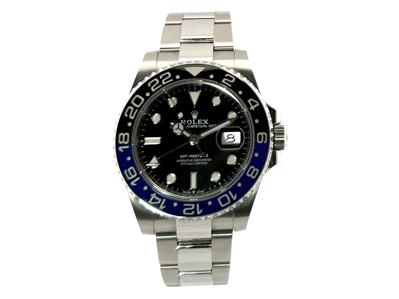 Rolex GMT-Master II Edelstahl 126710BLNR Oyster-Band