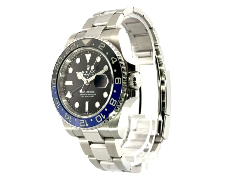 Rolex GMT-Master II Edelstahl 126710BLNR Oyster-Band