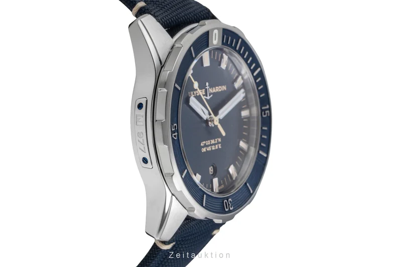 Ulysse Nardin Diver steel automatic men's watch 8163-175/93 LP: 7670EUR [2603163]