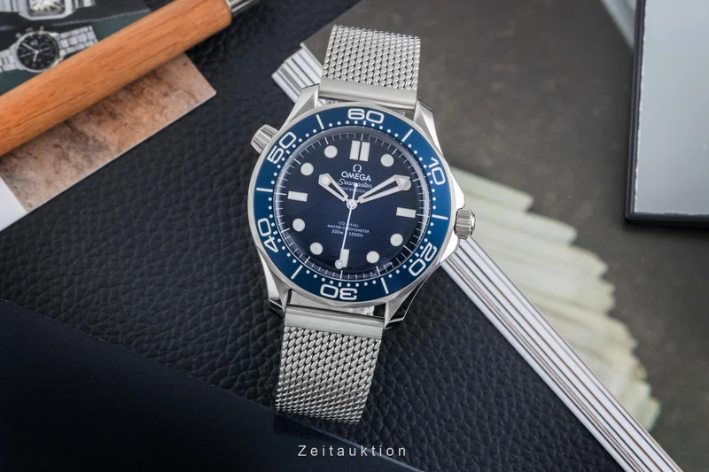 Omega Seamaster steel automatic men's watch 210.30.42.20.03.002 LP: 9100EUR [2603366]