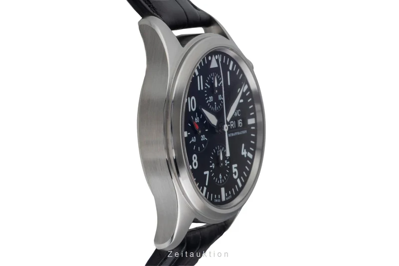 IWC Fliegerchronograph chronograph steel automatic men's watch IW371701 LP: 7700EUR [2603232]