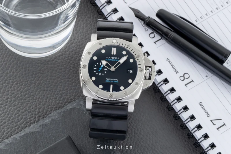 Panerai Submersible steel automatic men's watch PAM01229 [2603204]