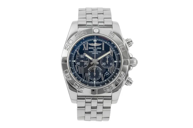Breitling Chronomat 44 chronograph steel automatic men's watch AB011012/BD89 [2603140]