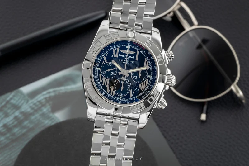Breitling Chronomat 44 chronograph steel automatic men's watch AB011012/BD89 [2603140]