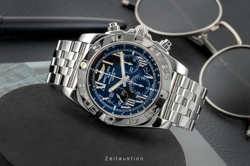 Breitling Chronomat 44 chronograph steel automatic men's watch AB011012/BD89 [2603140]