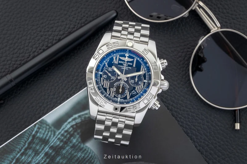 Breitling Chronomat 44 chronograph steel automatic men's watch AB011012/BD89 [2603140]