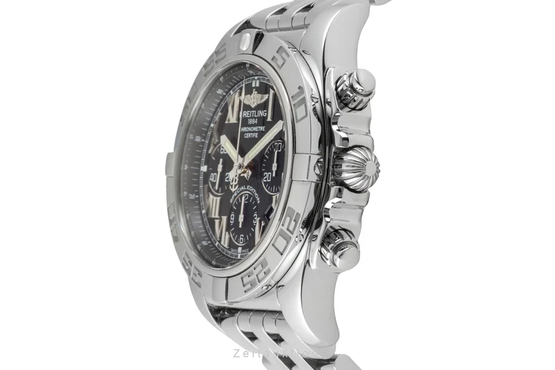 Breitling Chronomat 44 chronograph steel automatic men's watch AB011012/BD89 [2603140]