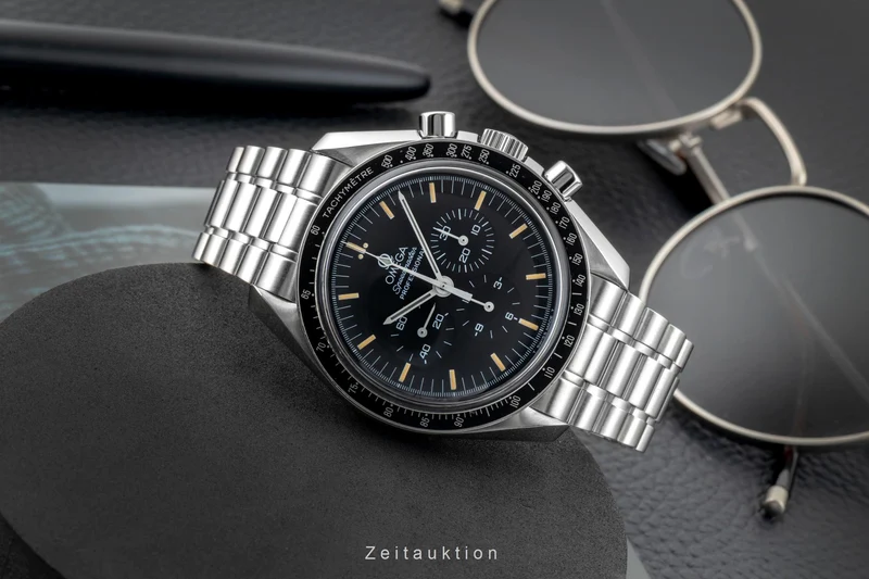 Omega Speedmaster Moonwatch chronograph steel manual winding men's watch 3590.50.00 LP: 7600EUR [2603175]