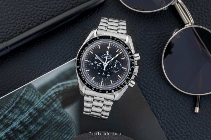 Omega Speedmaster Moonwatch chronograph steel manual winding men's watch 3590.50.00 LP: 7600EUR [2603175]