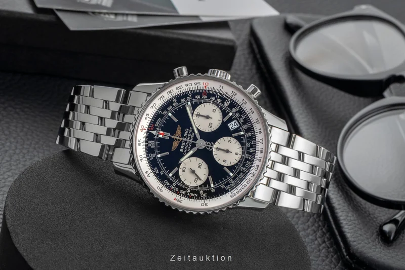 Breitling Navitimer chronograph steel automatic men's watch A23322 [2602729]