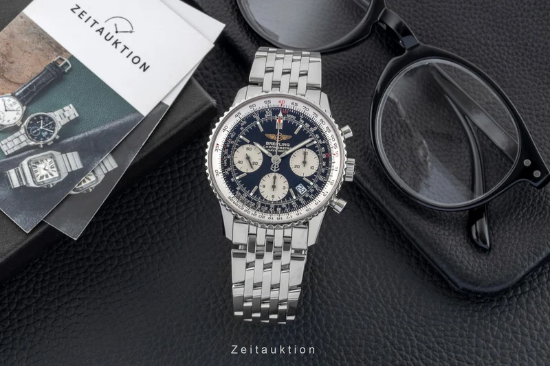 Breitling Navitimer chronograph steel automatic men's watch A23322 [2602729]