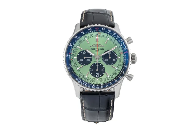 Breitling Navitimer 01 chronograph steel automatic men's watch AB0138241L1P1 LP: 9500EUR [2603296]