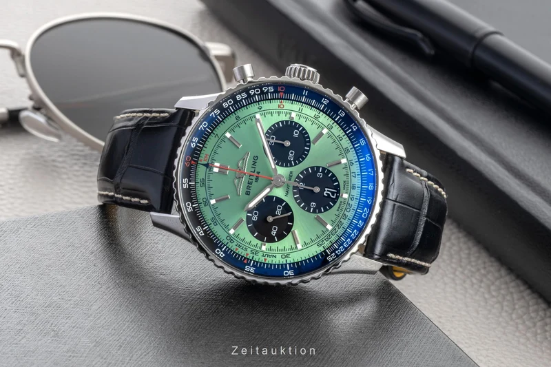 Breitling Navitimer 01 chronograph steel automatic men's watch AB0138241L1P1 LP: 9500EUR [2603296]