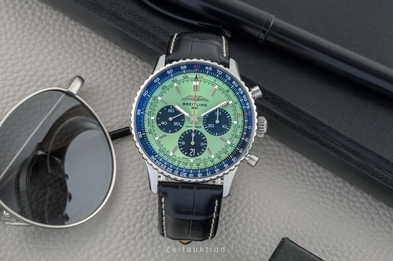 Breitling Navitimer 01 chronograph steel automatic men's watch AB0138241L1P1 LP: 9500EUR [2603296]