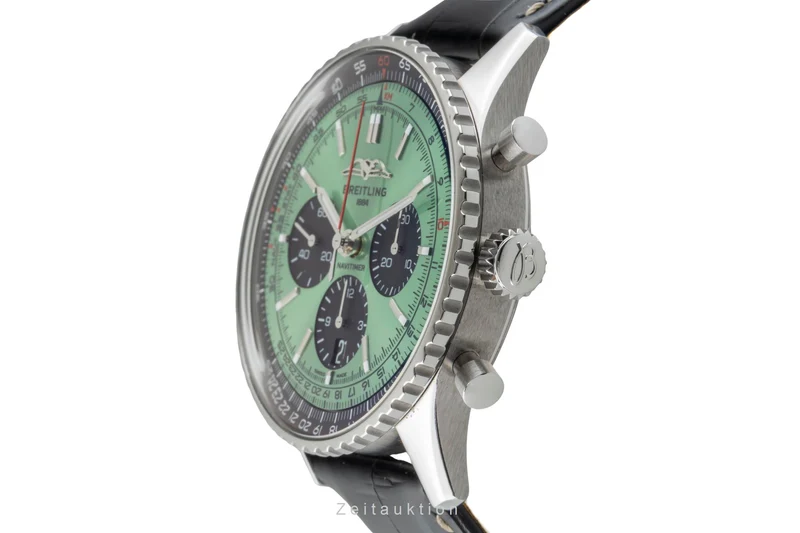 Breitling Navitimer 01 chronograph steel automatic men's watch AB0138241L1P1 LP: 9500EUR [2603296]