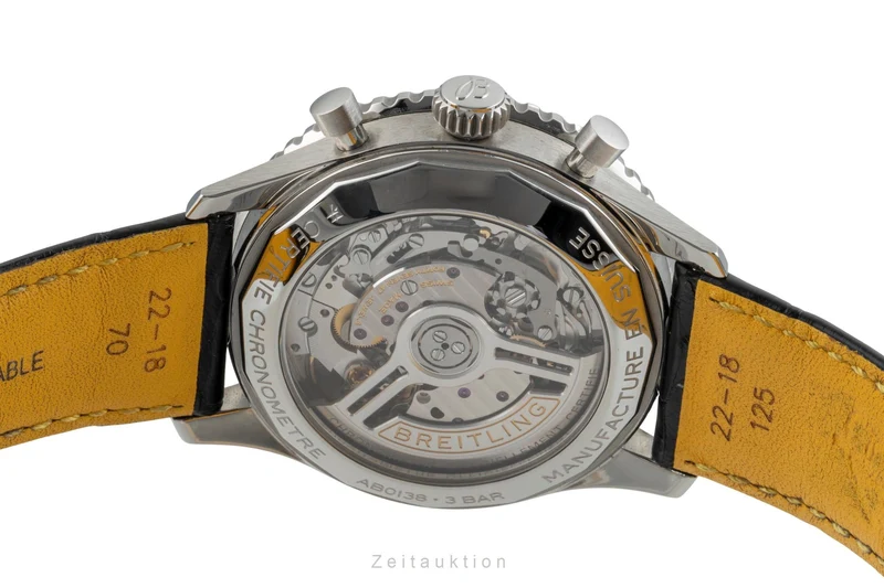 Breitling Navitimer 01 chronograph steel automatic men's watch AB0138241L1P1 LP: 9500EUR [2603296]