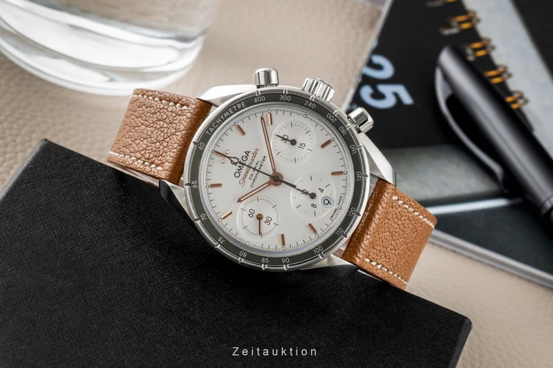 Omega Speedmaster chronograph steel automatic men's watch 324.32.38.50.02.001 LP: 5700EUR [2603220]