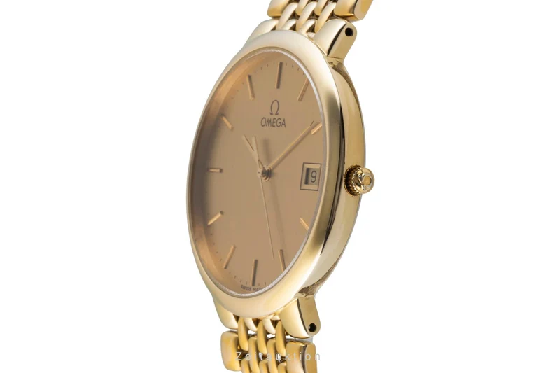 Omega De Ville gilt / steel quartz unisex 396.1012 [2603398]