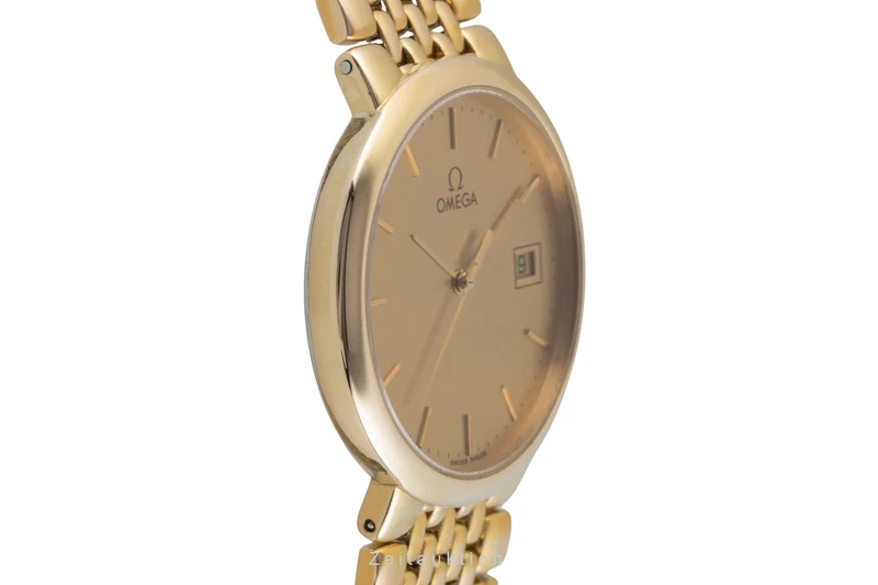 Omega De Ville gilt / steel quartz unisex 396.1012 [2603398]
