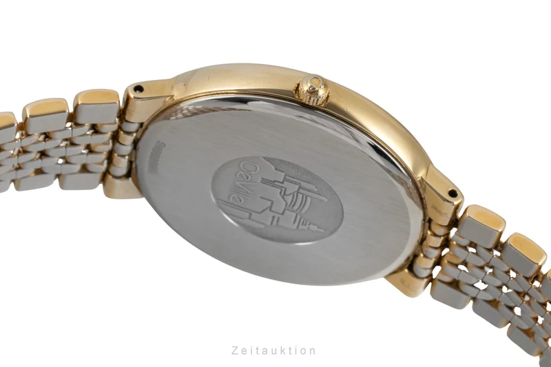 Omega De Ville gilt / steel quartz unisex 396.1012 [2603398]
