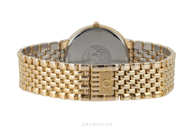 Omega De Ville gilt / steel quartz unisex 396.1012 [2603398]