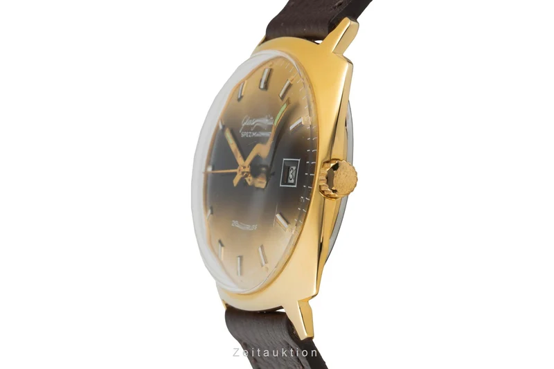 Glashütte Spezimatic gilt-brass automatic men's watch Vintage [2601791]