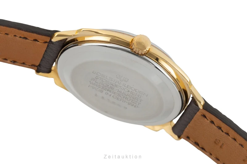 Glashütte Spezimatic gilt-brass automatic men's watch Vintage [2601791]