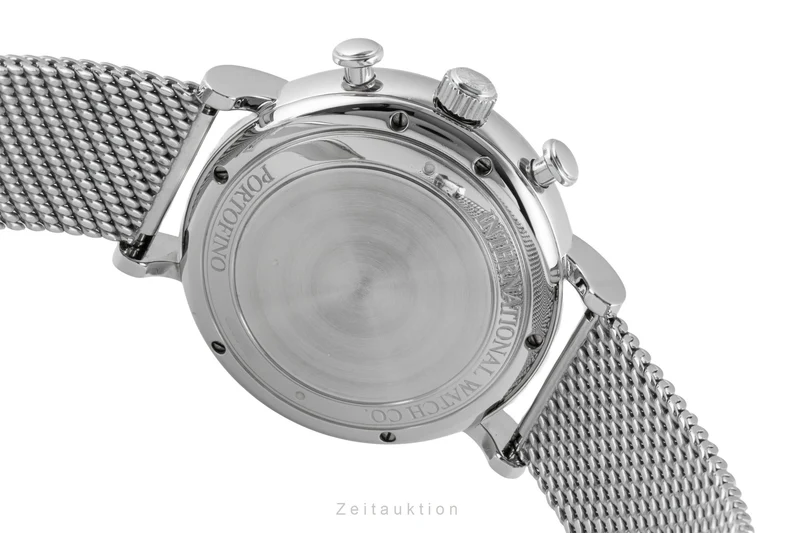 IWC Portofino chronograph steel automatic men's watch IW391009 [2603209]