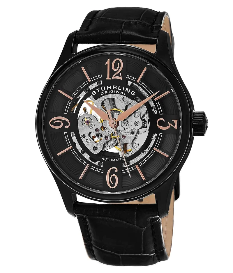 Stührling M14569 Automatic 42mm Skeleton and K7856P