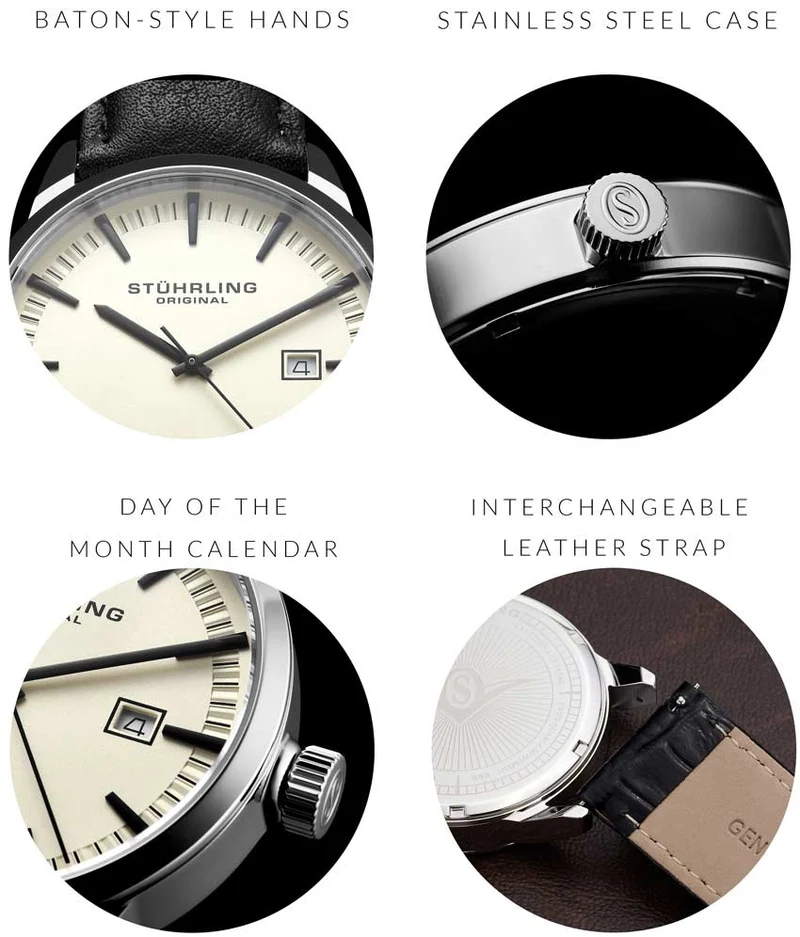 Stührling M78546 Quartz 42mm Classic and K7856P