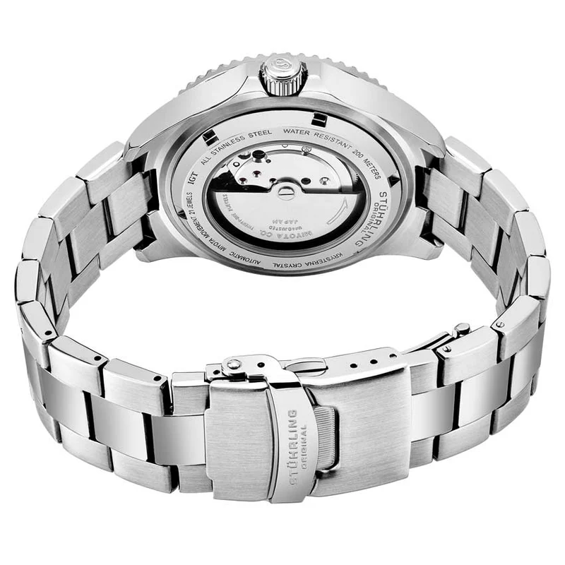 Stührling Executive Diver & Skeleton Gift Set