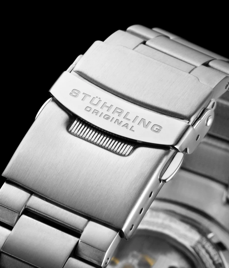 Stührling Executive Diver & Skeleton Gift Set