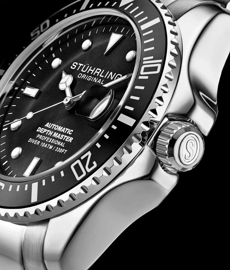 Stührling Presidia 943A.03, Depthmaster 3940.1, Signature Pen, and Watch Tool Kit