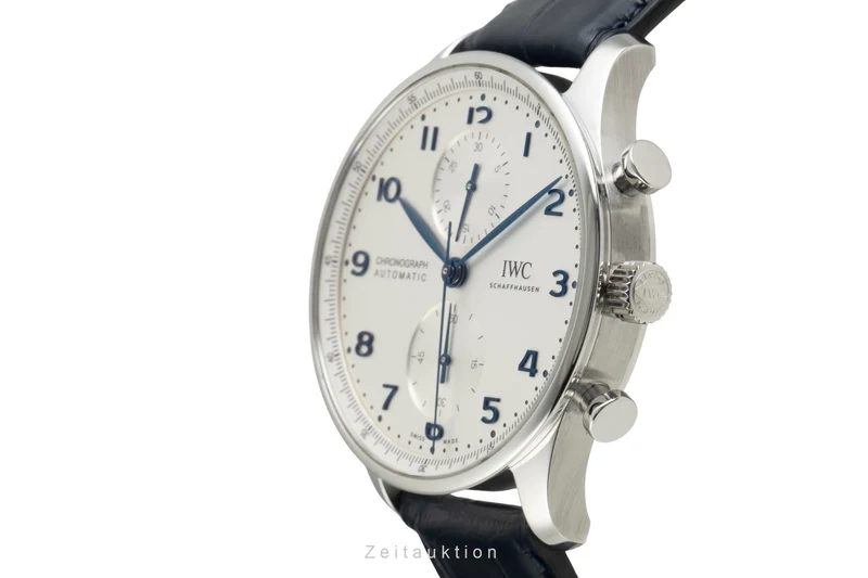 IWC Portugieser chronograph steel automatic men's watch IW371605 [2603405]