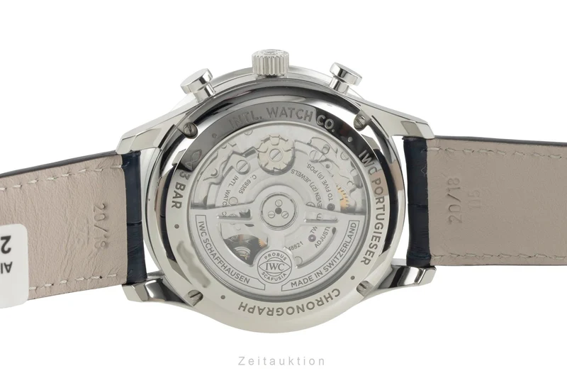 IWC Portugieser chronograph steel automatic men's watch IW371605 [2603405]