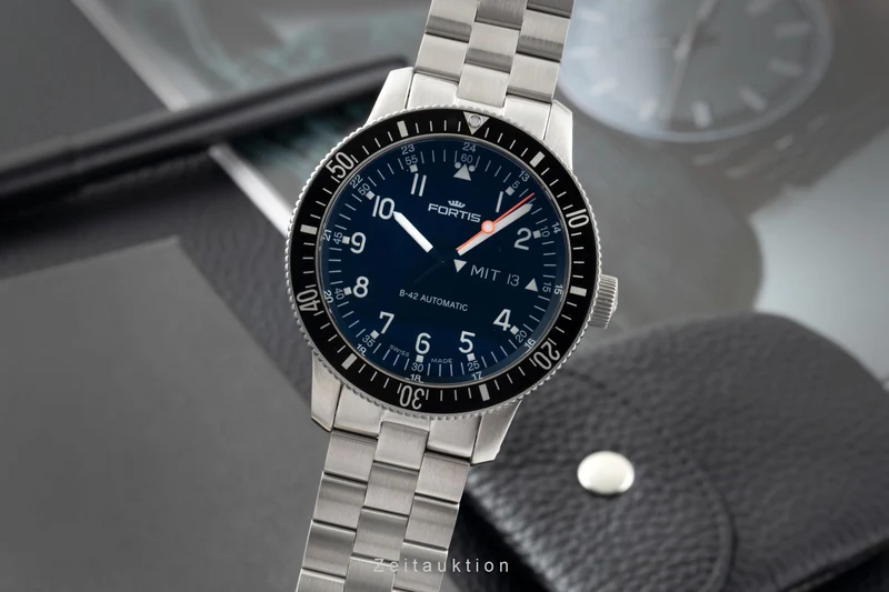 Fortis B-42 steel automatic men's watch 647.10.158.4 [2603578]