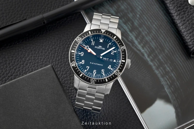 Fortis B-42 steel automatic men's watch 647.10.158.4 [2603578]