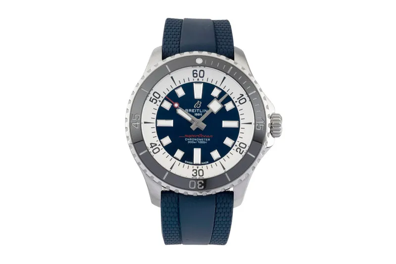 Breitling Superocean steel automatic men's watch A17376 LP: 5550EUR [2603535]