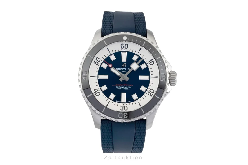 Breitling Superocean steel automatic men's watch A17376 LP: 5550EUR [2603535]