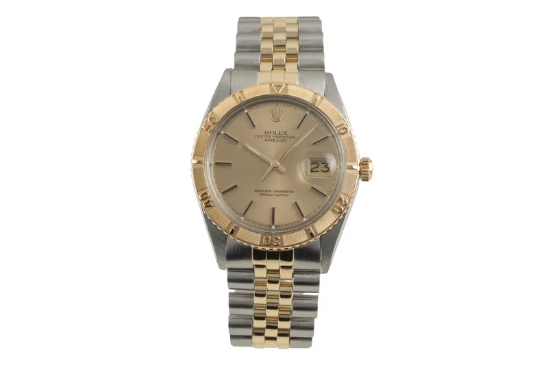 Rolex Datejust steel / gold automatic men's watch 1625 Vintage [2603035]