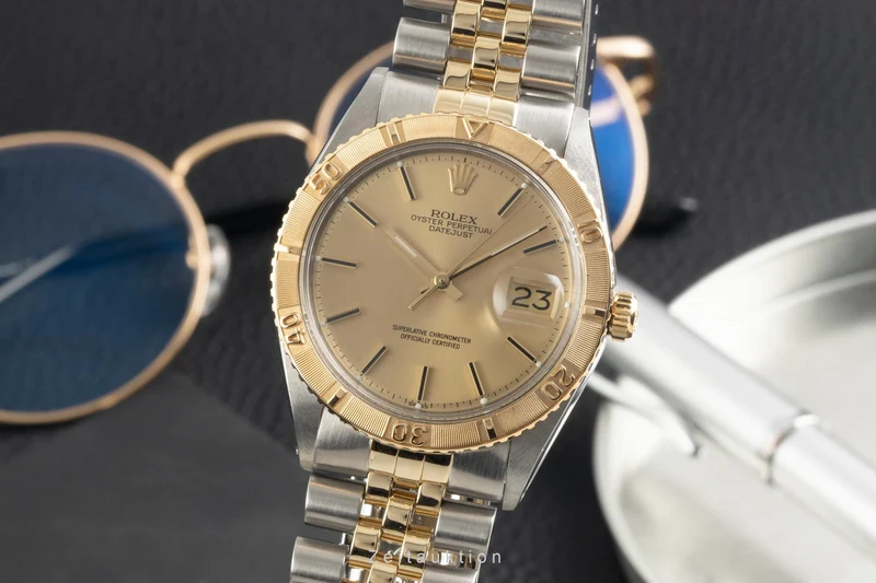 Rolex Datejust steel / gold automatic men's watch 1625 Vintage [2603035]