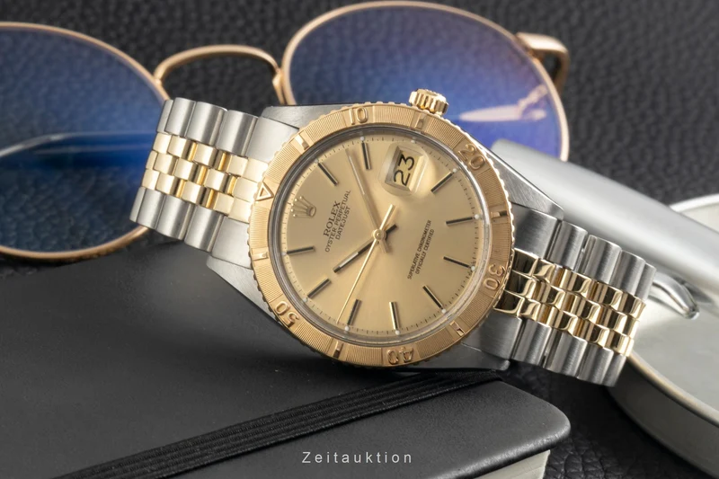 Rolex Datejust steel / gold automatic men's watch 1625 Vintage [2603035]