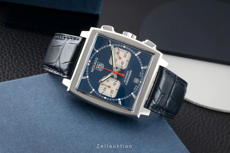 Tag Heuer Monaco chronograph steel automatic men's watch CW2113-0 [2603148]