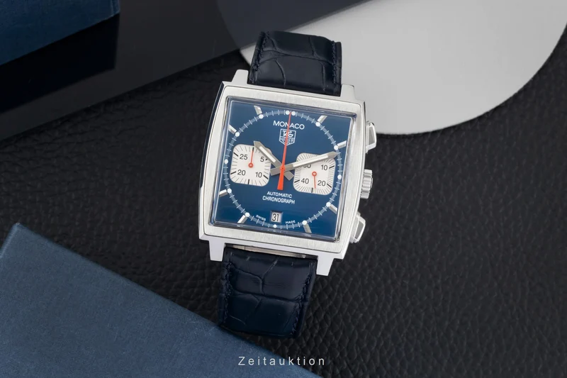 Tag Heuer Monaco chronograph steel automatic men's watch CW2113-0 [2603148]